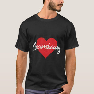 T-shirt J'Aime Luxembourg Luxembourg Luxembourg