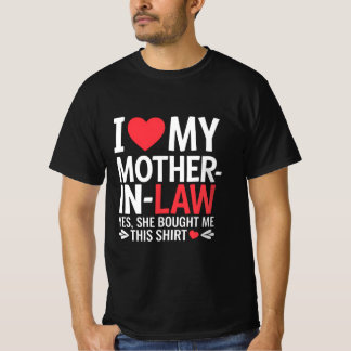 T-shirt J'aime ma belle-mère