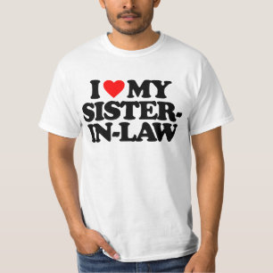 T-SHIRT J'AIME MA BELLE-SOEUR
