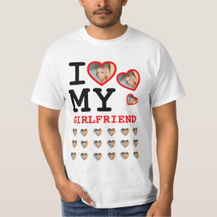T-shirt J'aime ma chemise de petite amie