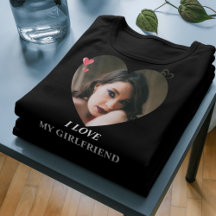 J'AIME MA CHEMISE DE PETITE AMIE - mignon cadeau r