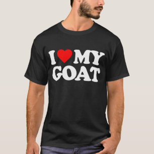 T-SHIRT J'AIME MA CHÈVRE