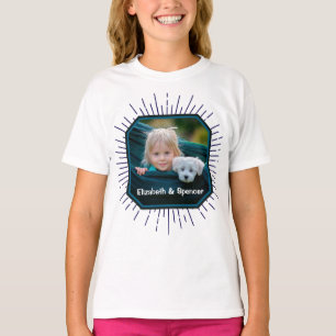 T-shirt J'aime Ma Chienne Chiot Animaux Filles Photo Amusa