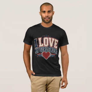 T-shirt J'aime ma copine, elle est ma personne préférée Vi