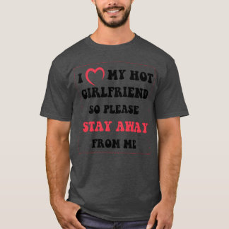 T-shirt J'aime ma copine J'adore ma fille vintage