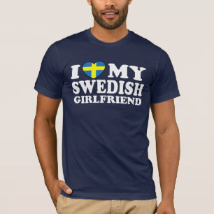 T-shirt J'Aime Ma Copine Suédoise