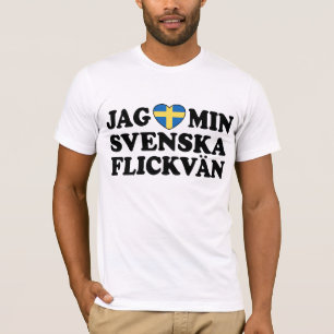 T-shirt J'Aime Ma Copine Suédoise