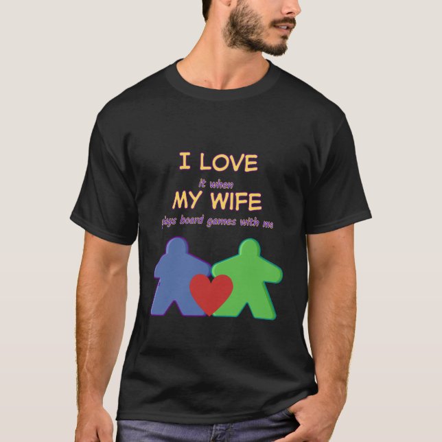 T-shirt J'aime ma femme (Devant)