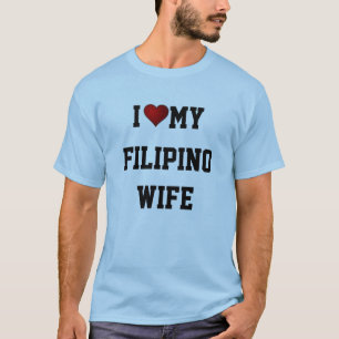 T-SHIRT J'AIME MA FEMME FILIPINO