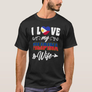 T-shirt J'Aime Ma Femme Philippine Philippines