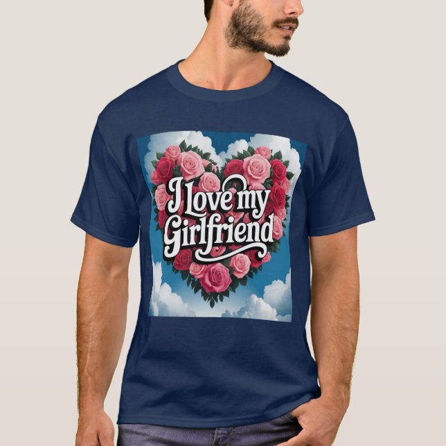 T-shirt J'Aime Ma Fille (Devant)