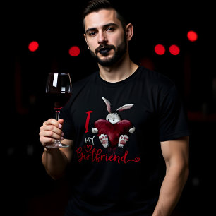 T-shirt J'Aime Ma Fille Gothique