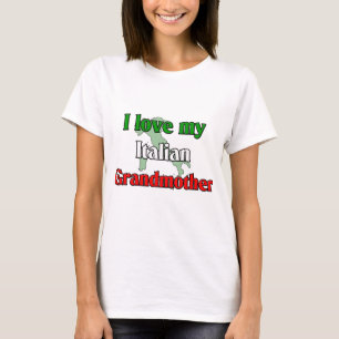 T-shirt J'aime ma grand-mère italienne