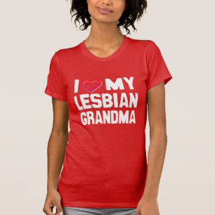 T-SHIRT J'AIME MA GRANDE-BRETAGNE LESBIENNE - -