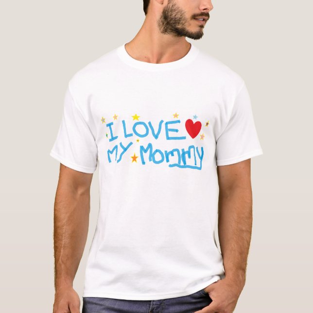 T-shirt J'aime ma maman (Devant)