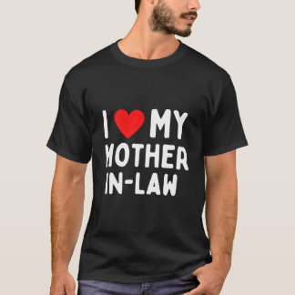 T-shirt J'Aime Ma Mère En Droit