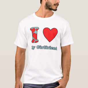 T-shirt J'aime ma petite amie