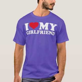 T-shirt J'aime ma petite amie