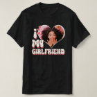 J'Aime Ma Petite Amie Personnalisée Noir