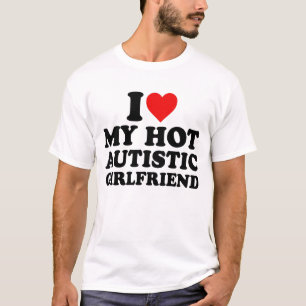 T-shirt J'Aime Ma Petite Autiste Chaude