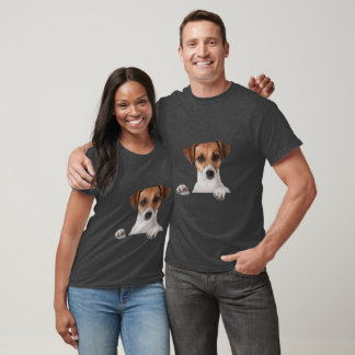 T-shirt J'aime ma photo de chien