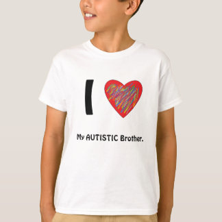 T-shirt J'aime ma pièce en t de frère