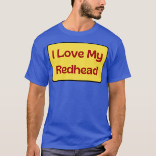 T-shirt J'aime ma rousse 4