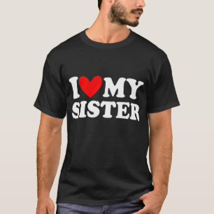 T-shirt j'aime ma soeur