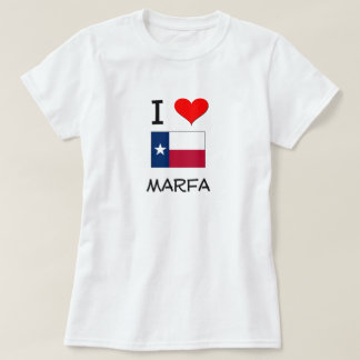 T-shirt J'aime Marfa le Texas