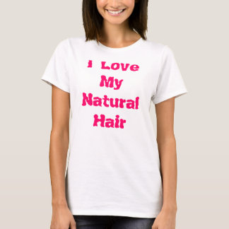 T-shirt J'aime mes cheveux naturels