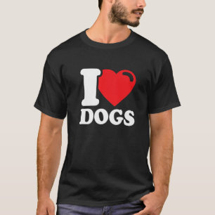 T-shirt J'aime mes chiens - J'aime les chiens