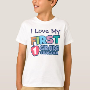 T-shirt J'aime MES enfants T-Shir de professeur de la