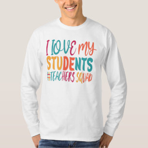 T-SHIRT J'AIME MES ÉTUDIANTS.