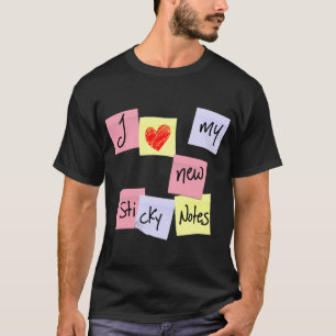 T-SHIRT J'AIME MES NOTES COLLANTES