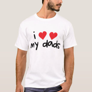 T-shirt J'aime mes papas