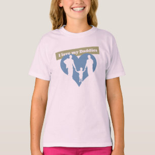 T-shirt J'aime mes papas
