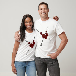 T-shirt J'aime mes partenaires
