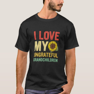 T-shirt J'Aime Mes Petits-Enfants Ingrats