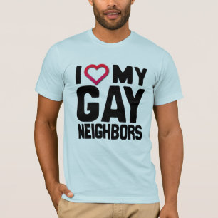T-SHIRT J'AIME MES VOISINS GAIS - .PNG