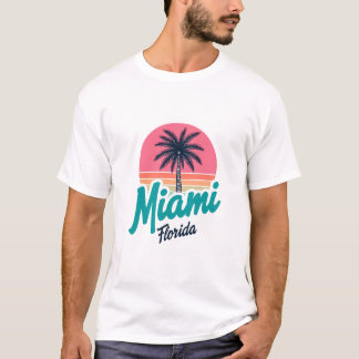 T-shirt j'aime miami florida