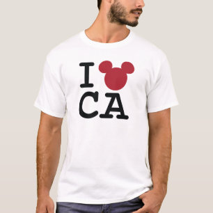 T-shirt J'aime Mickey   California Disneyland