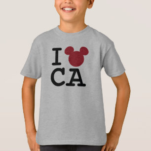T-shirt J'aime Mickey California Disneyland