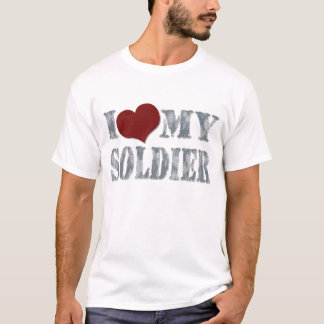 T-shirt J'aime mon ACU de soldat