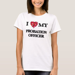 T-shirt J'aime mon agent de probation
