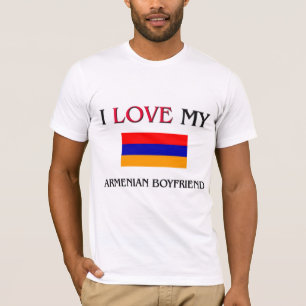 T-shirt J'aime mon ami arménien