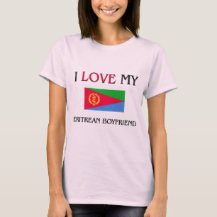 T-shirt J'aime mon ami érythréen