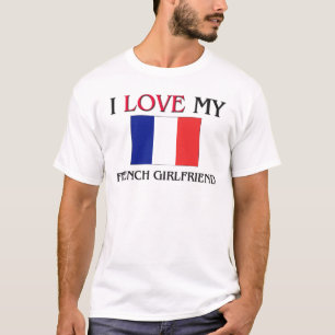 T-shirt J'aime mon amie française