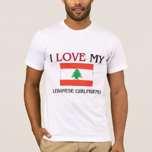 T-shirt J'aime mon amie libanaise