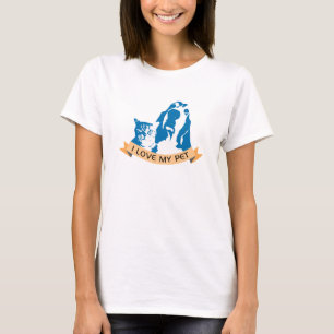 T-shirt j'aime mon animal
