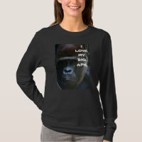 J'AIME MON APE Dame top